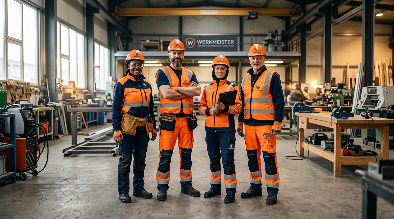 Team in Arbeitskleidung von Biele-Print